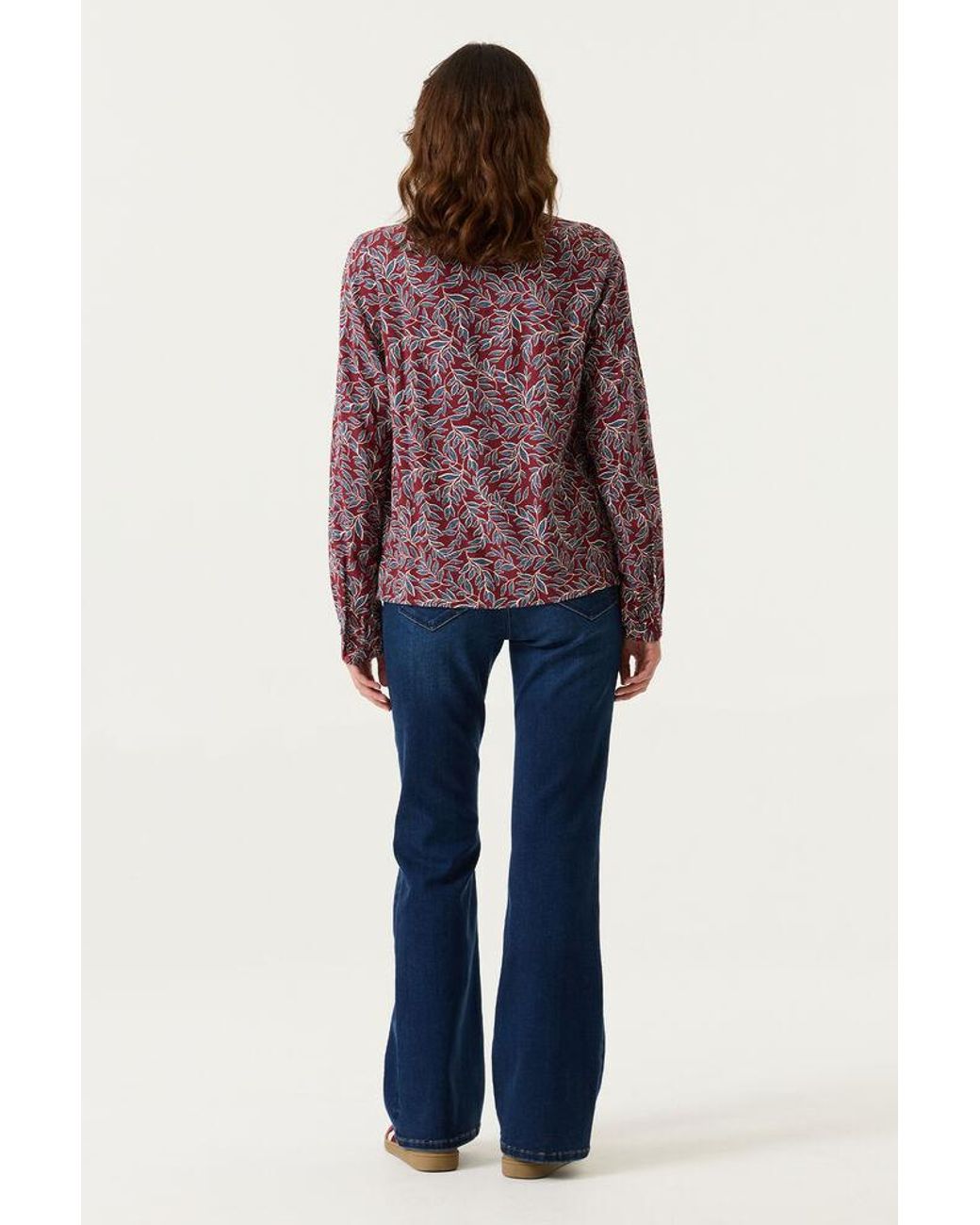 Tripper Blouse Met Print in het Red