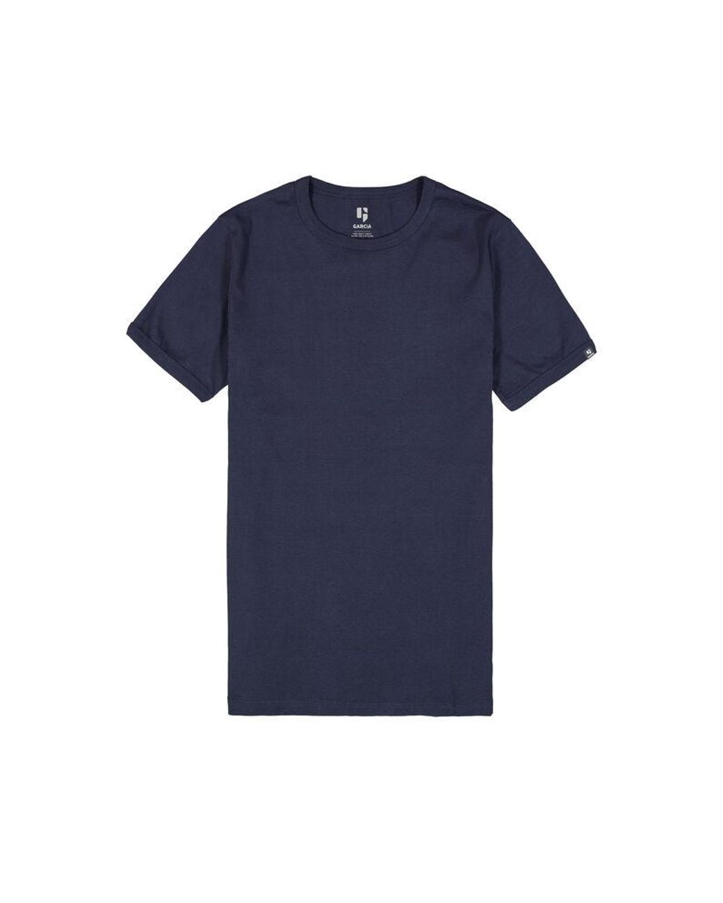 Garcia Basic T-shirt Donker in het Blue voor heren
