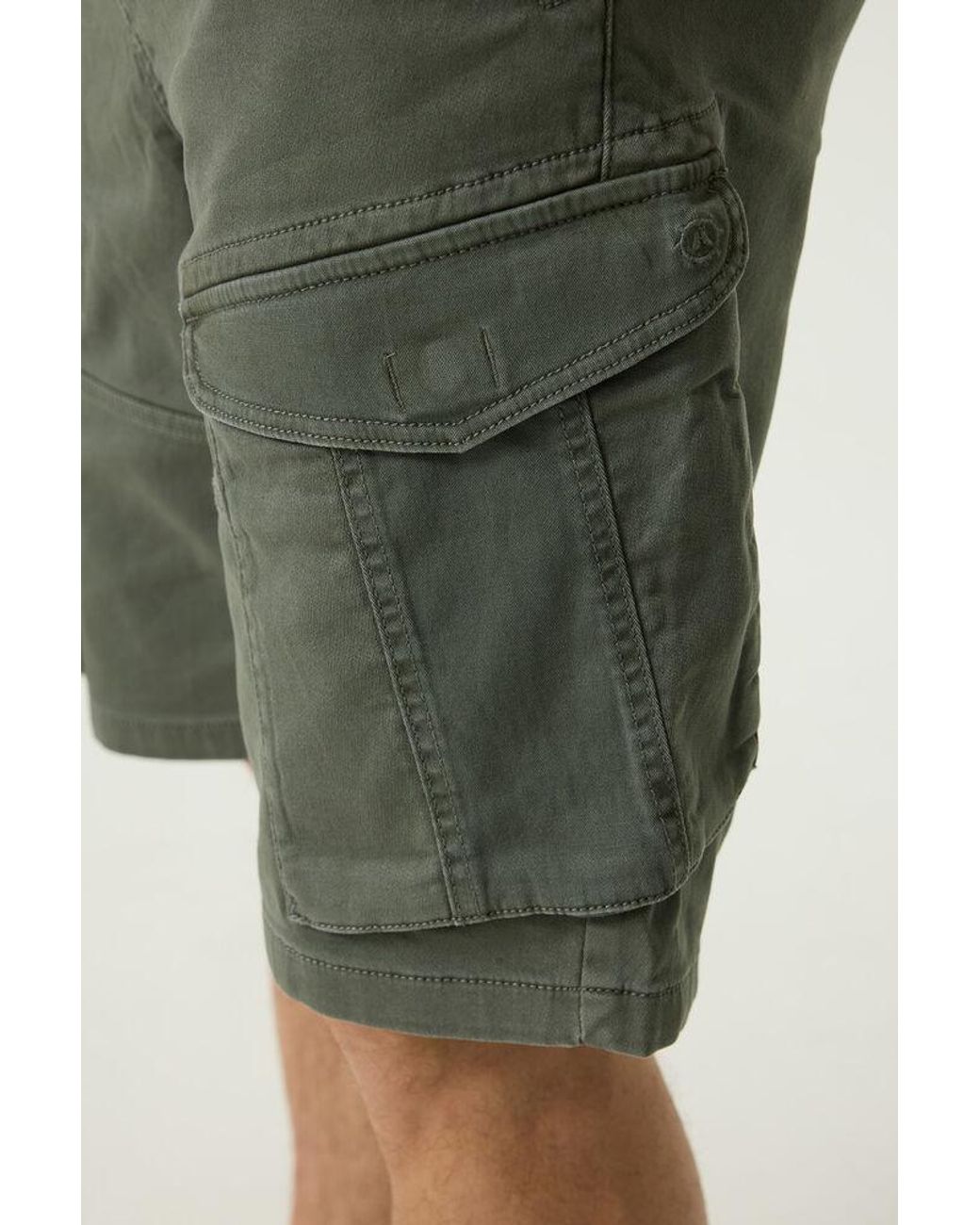 Pilot Cargo Short in het Natural voor heren