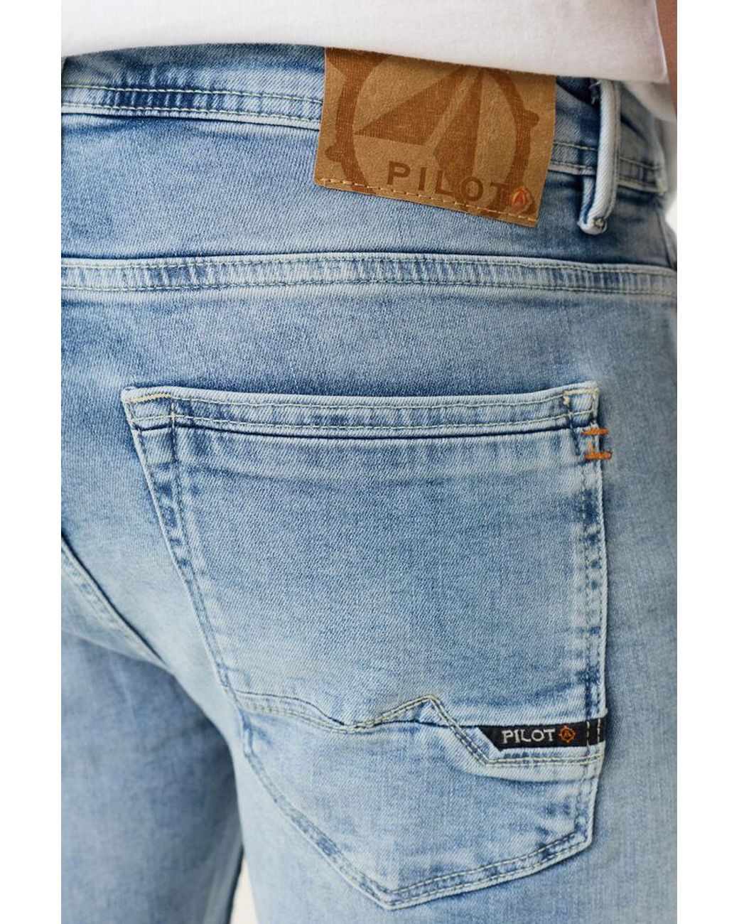 Pilot Alpha Tapered Light Used in het Blue voor heren
