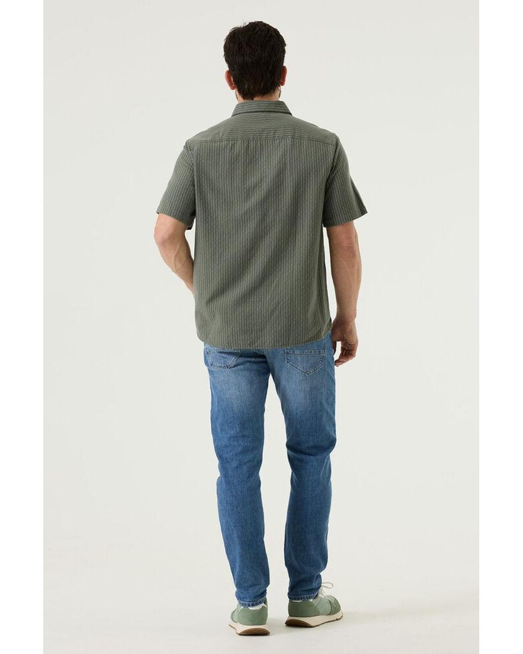 Pilot Overhemd in het Green voor heren