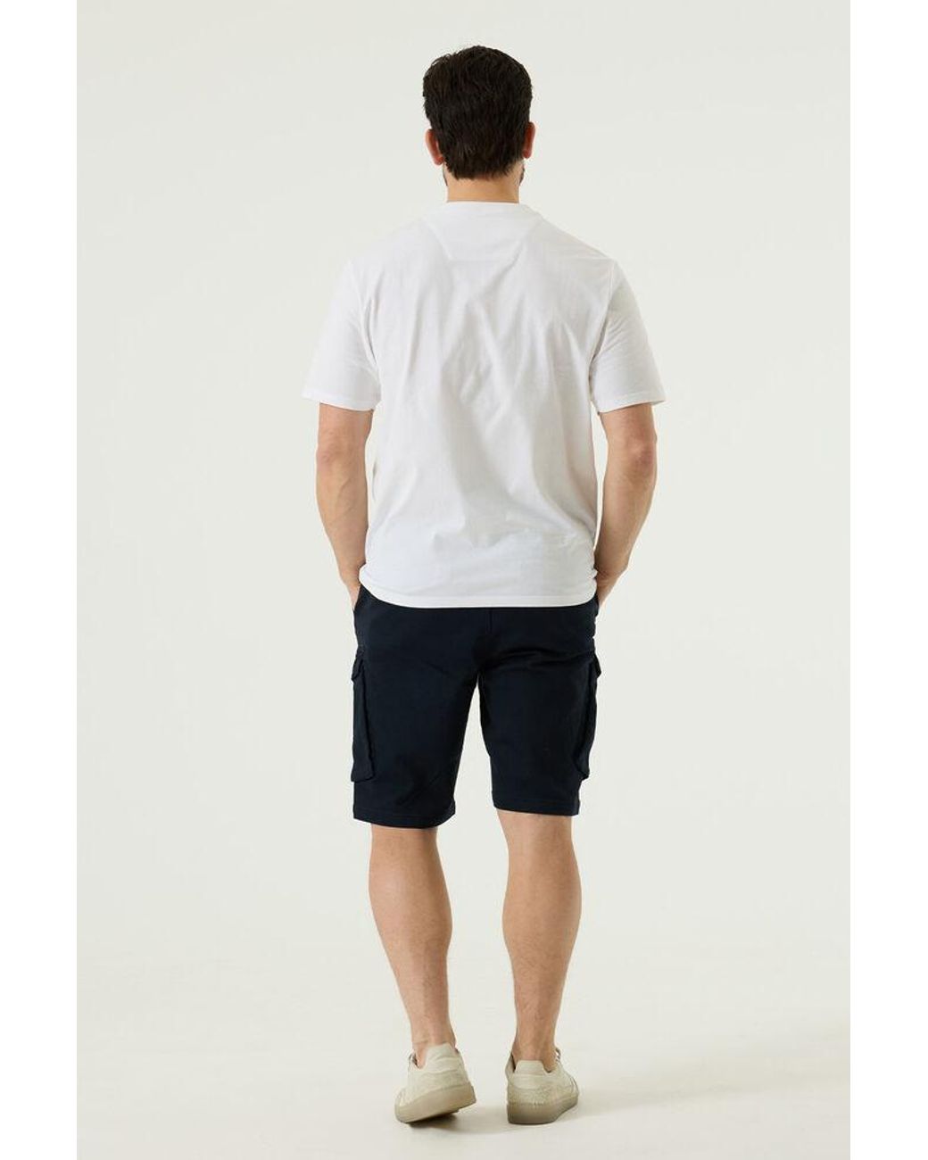 Pilot Cargo Short Donker in het Blue voor heren