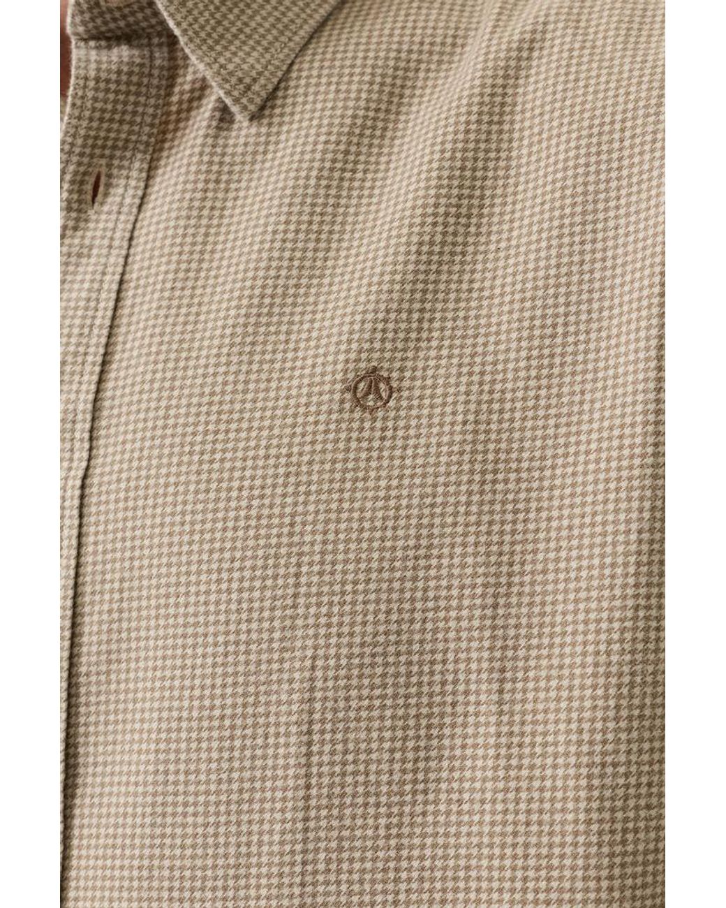 Pilot Overhemd Beige in het Natural voor heren
