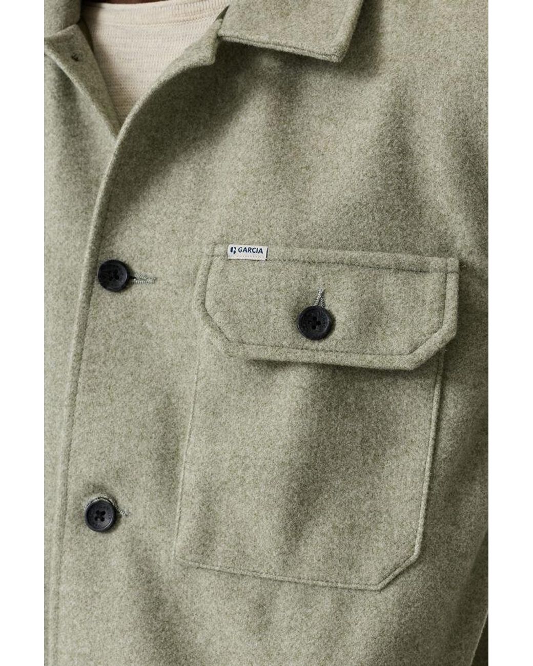 Garcia Overshirt in het Green voor heren