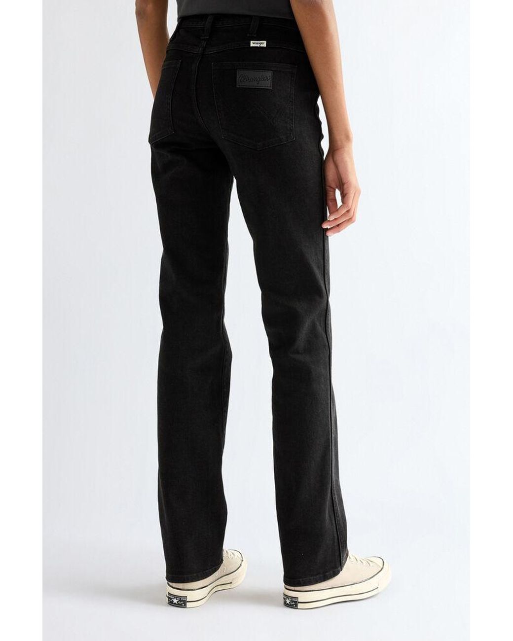 Wrangler Straight Midnight in het Black