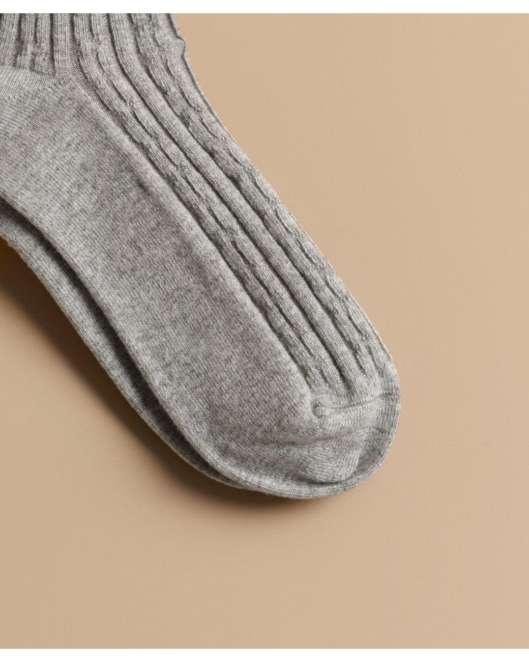 Jenni Kayne Natural Cable Socks