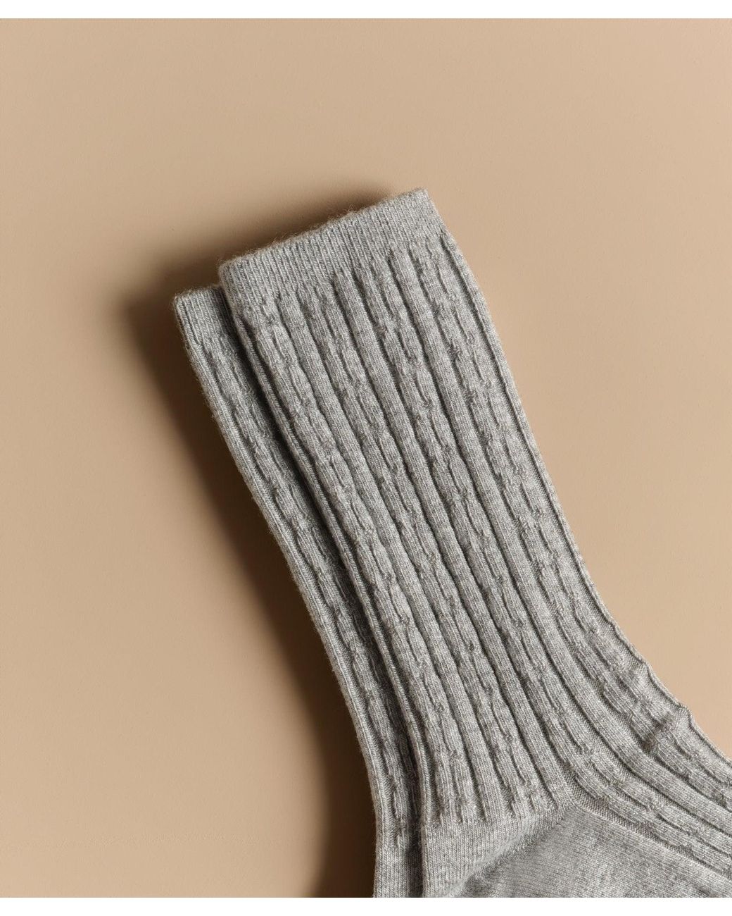 Jenni Kayne Natural Cable Socks