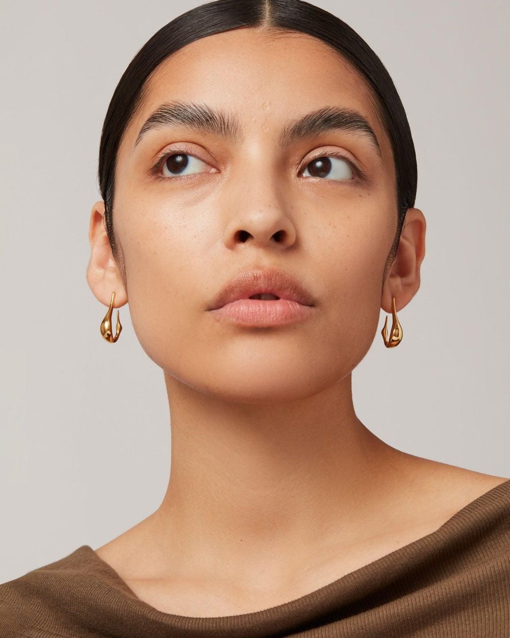 Jenny Bird Metallic Colette Hoop Earrings - Small