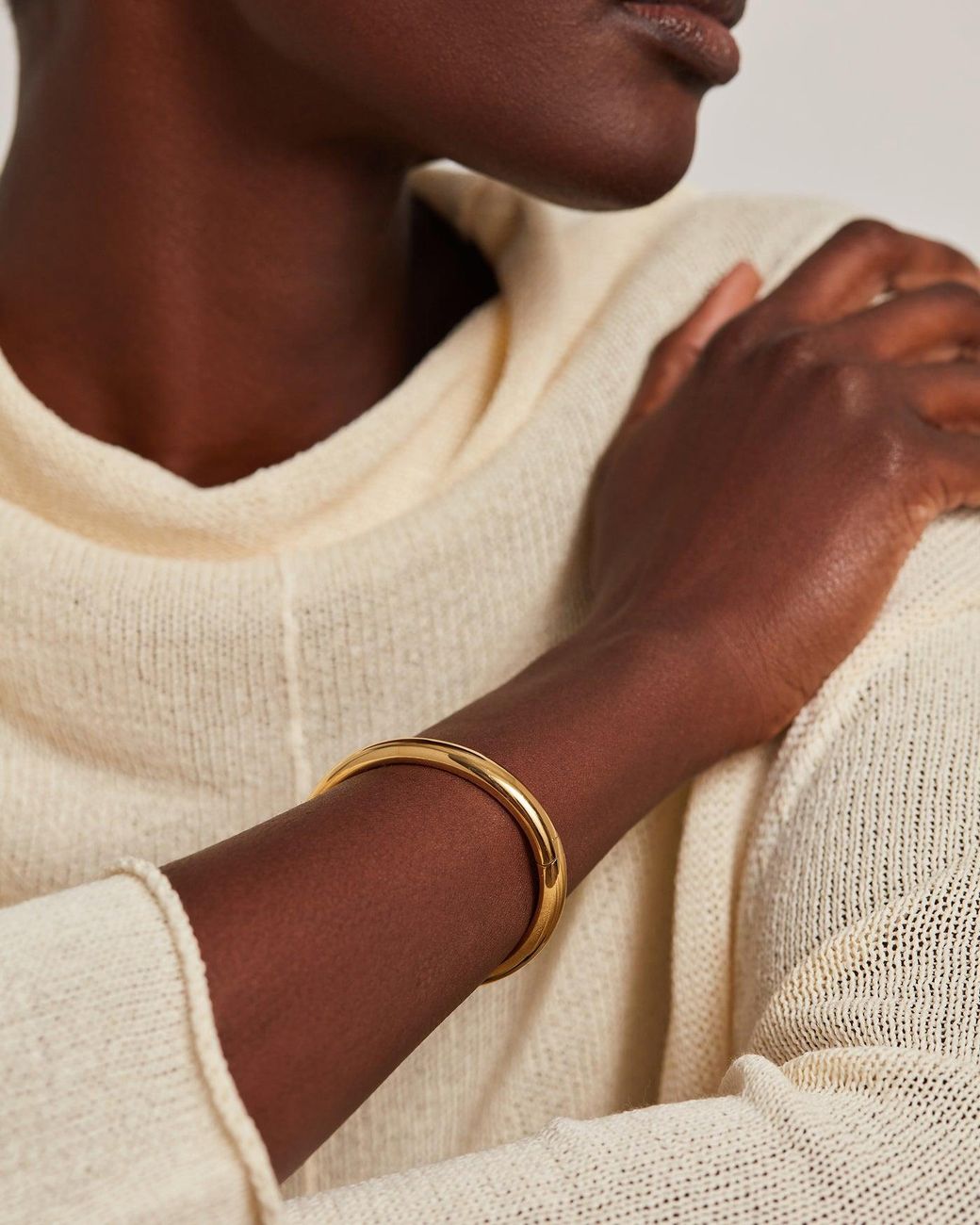 Jenny Bird White Gia Bangle