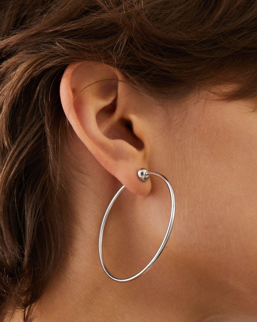 Jenny Bird Natural Icon Hoops - Medium