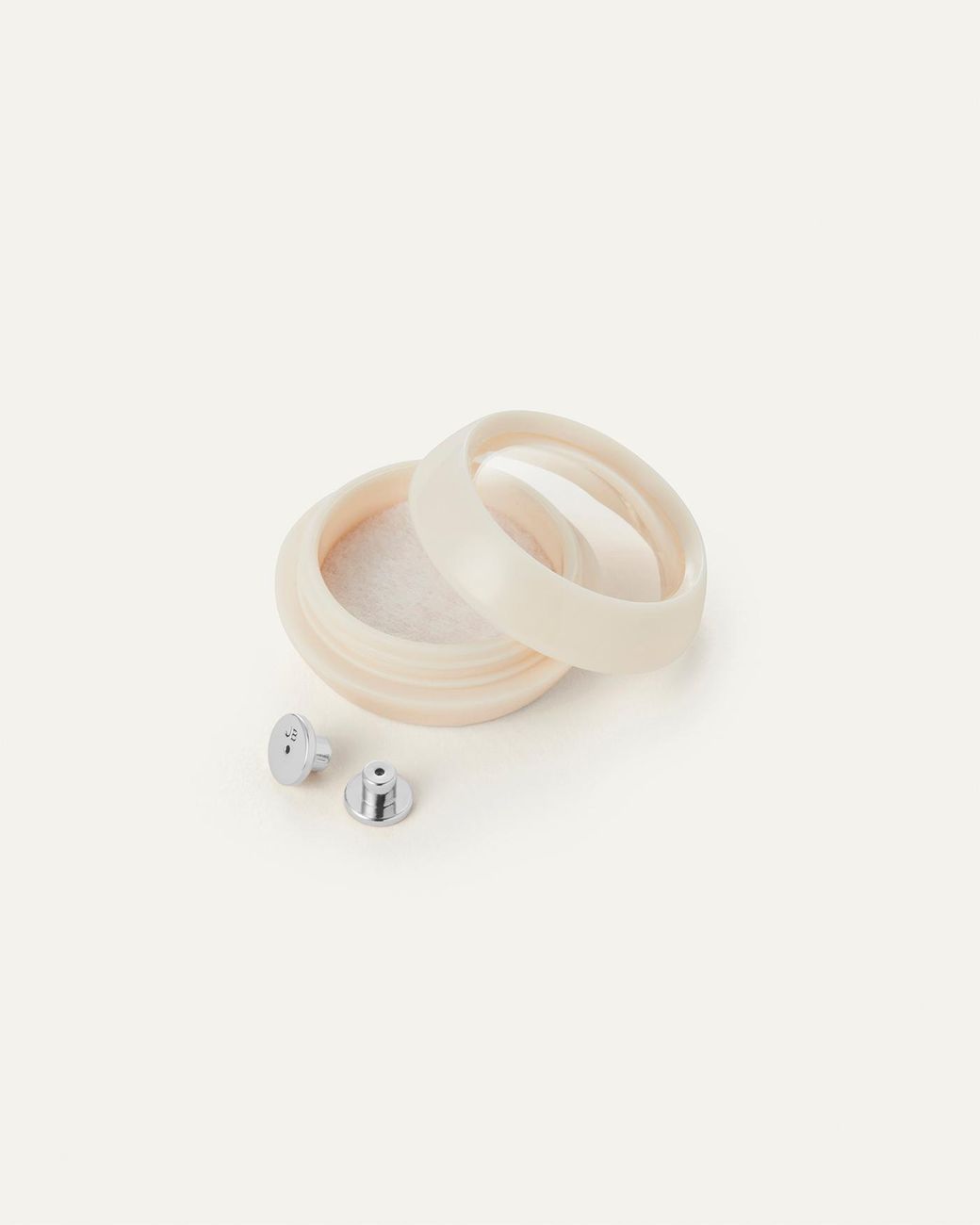 Jenny Bird Natural Flat Disc Earring Backs
