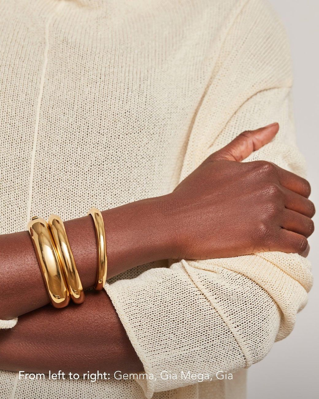 Jenny Bird White Gia Bangle