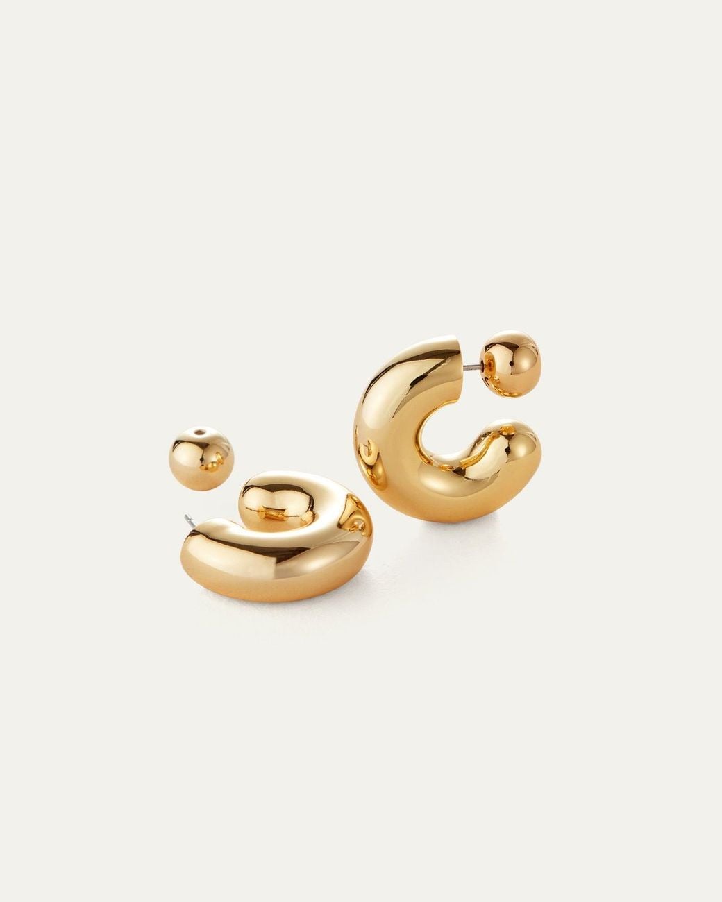 Jenny Bird Natural Tome Hoops - Large