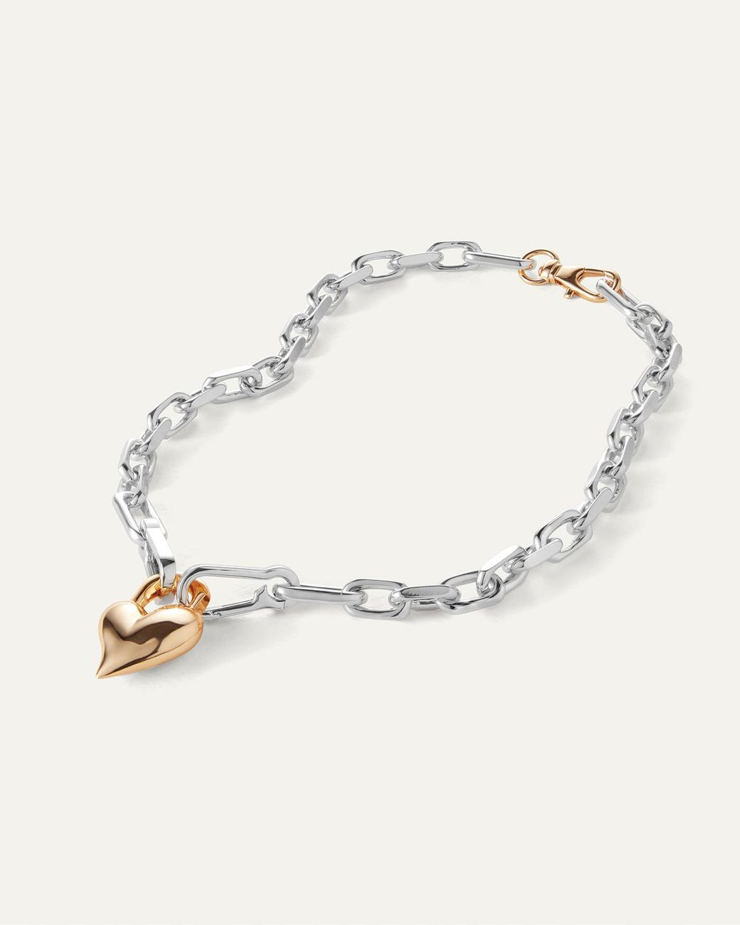 Jenny Bird Natural Padlock Heart Pendant Necklace