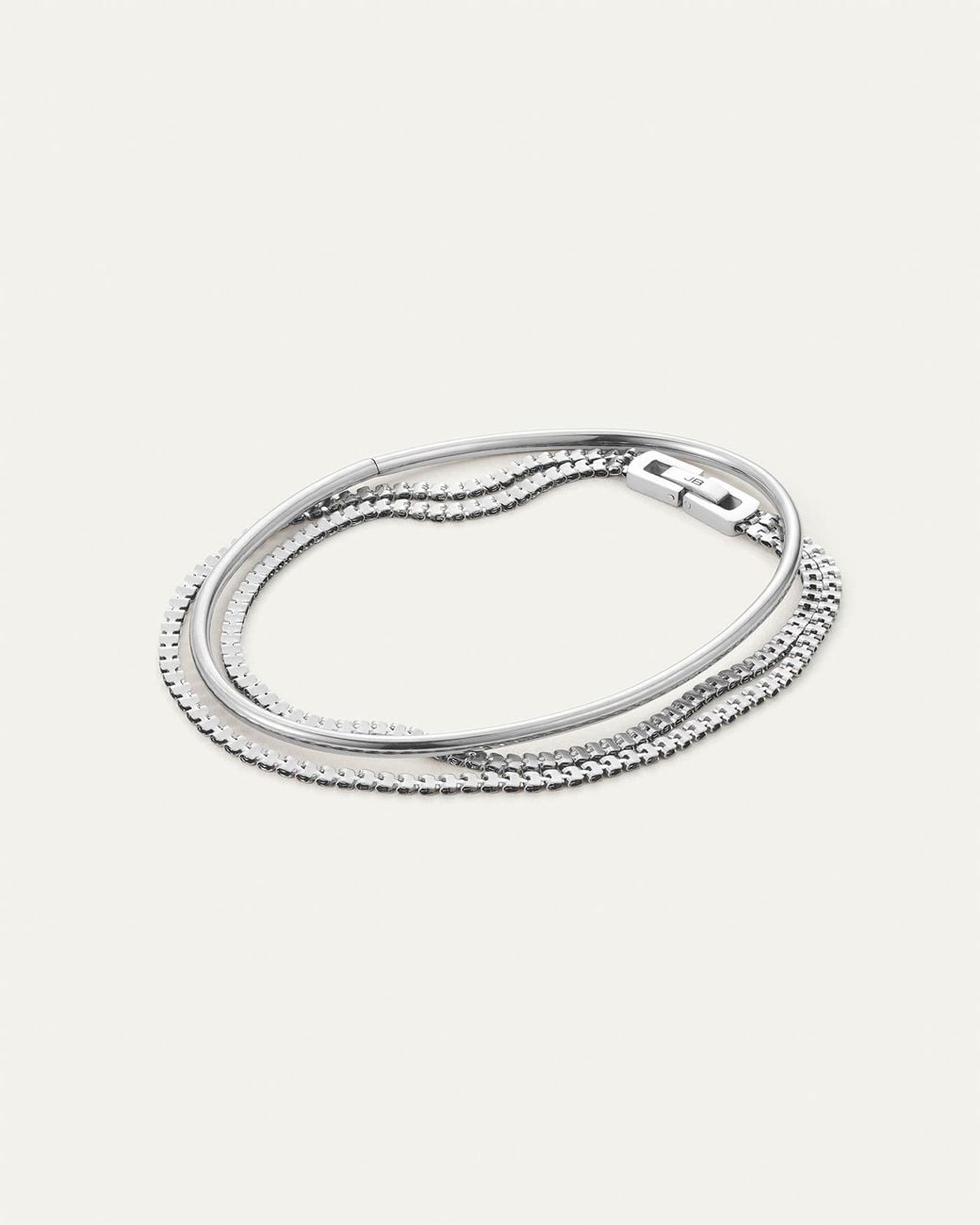 Jenny Bird Natural Textured Anklet Stack