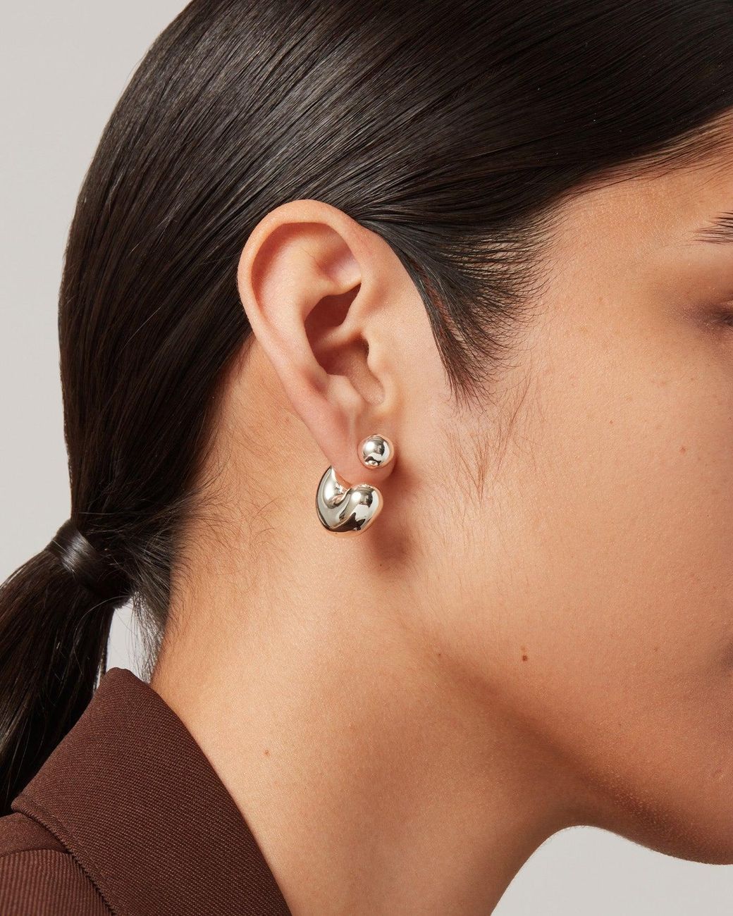 Jenny Bird Natural Tome Hoops - Medium