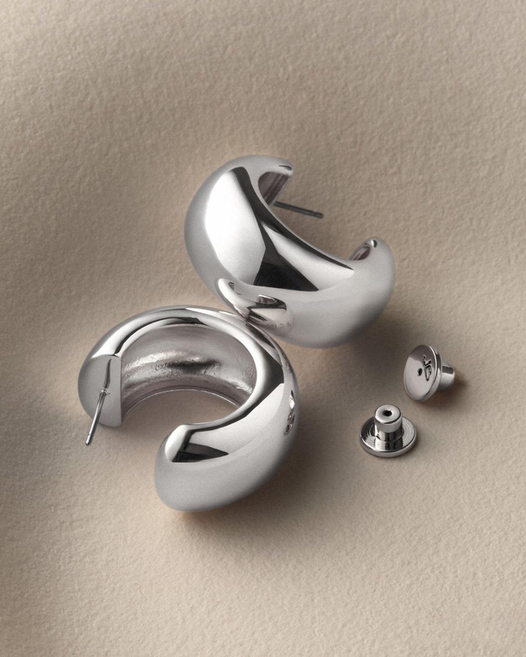 Jenny Bird Brown Gia Hoop Earrings