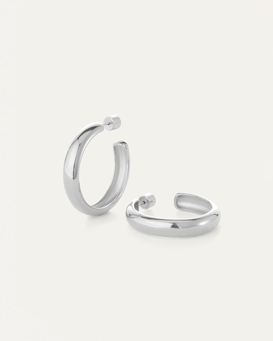 Jenny Bird Natural Staple Hoop Earrings - Large