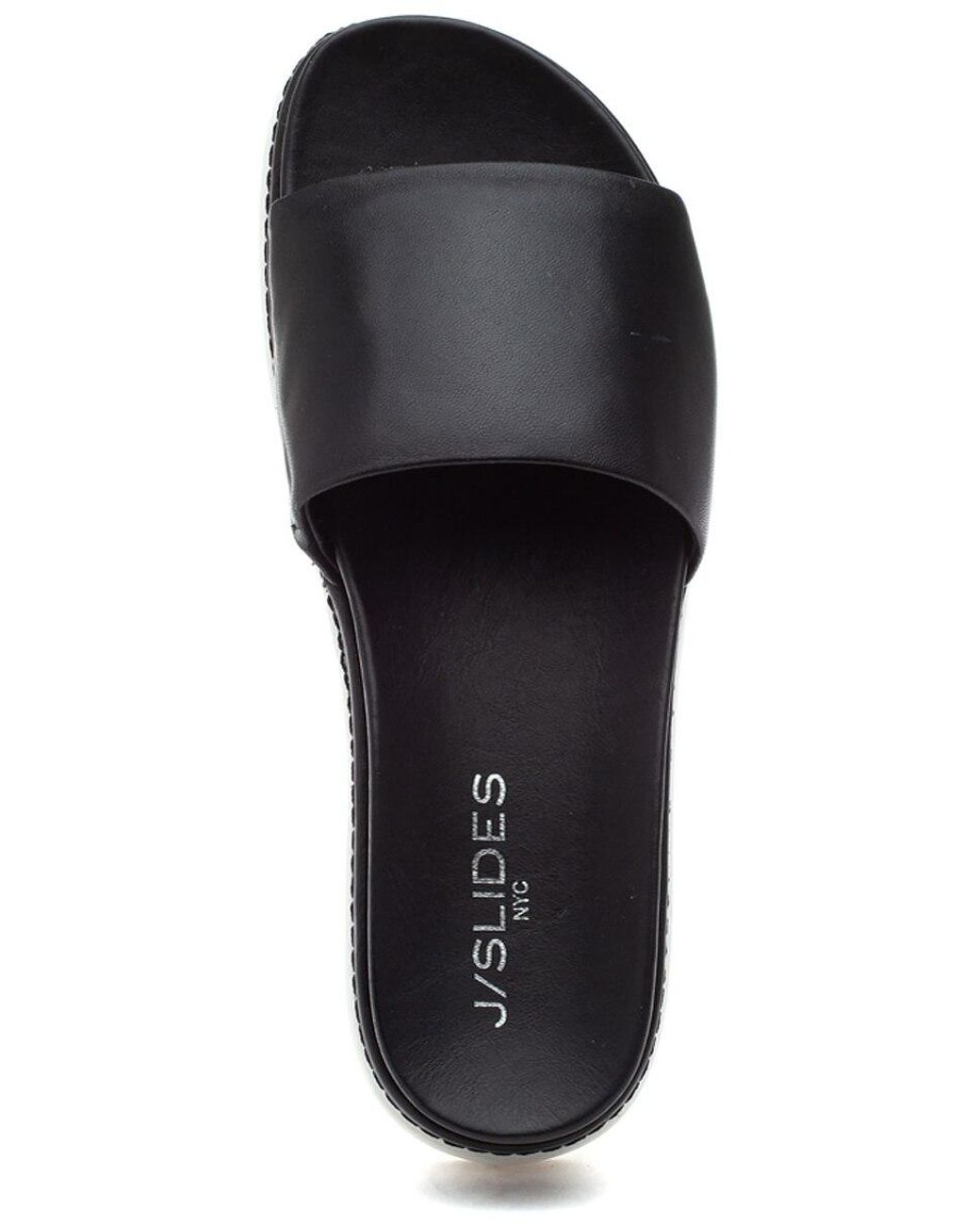 j slides black