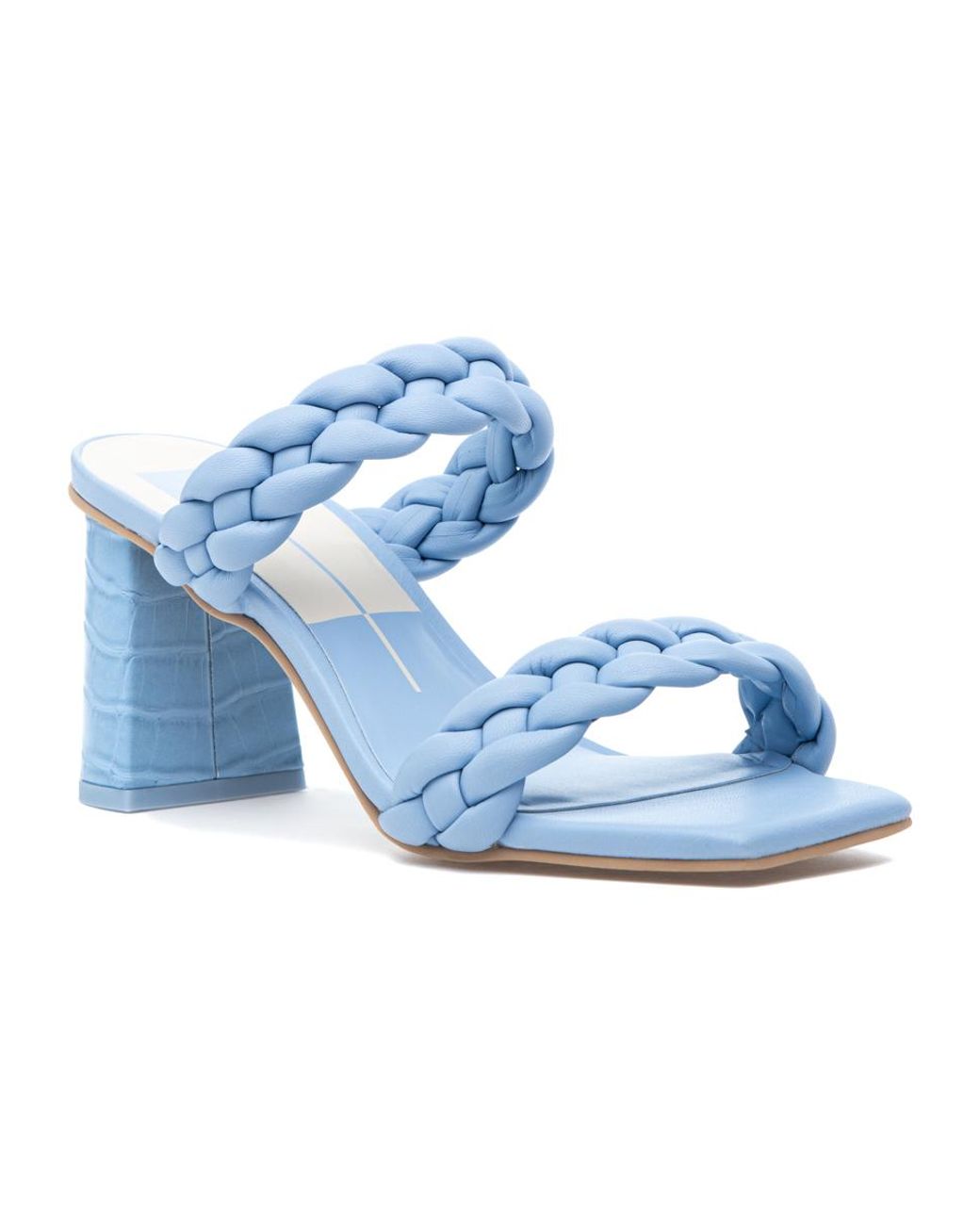 paily heels in sky blue stella