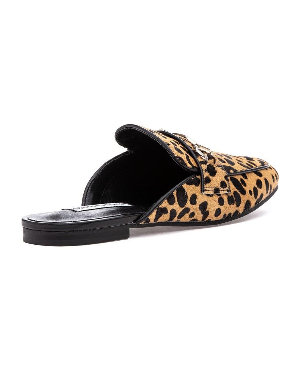 steve madden mules leopard