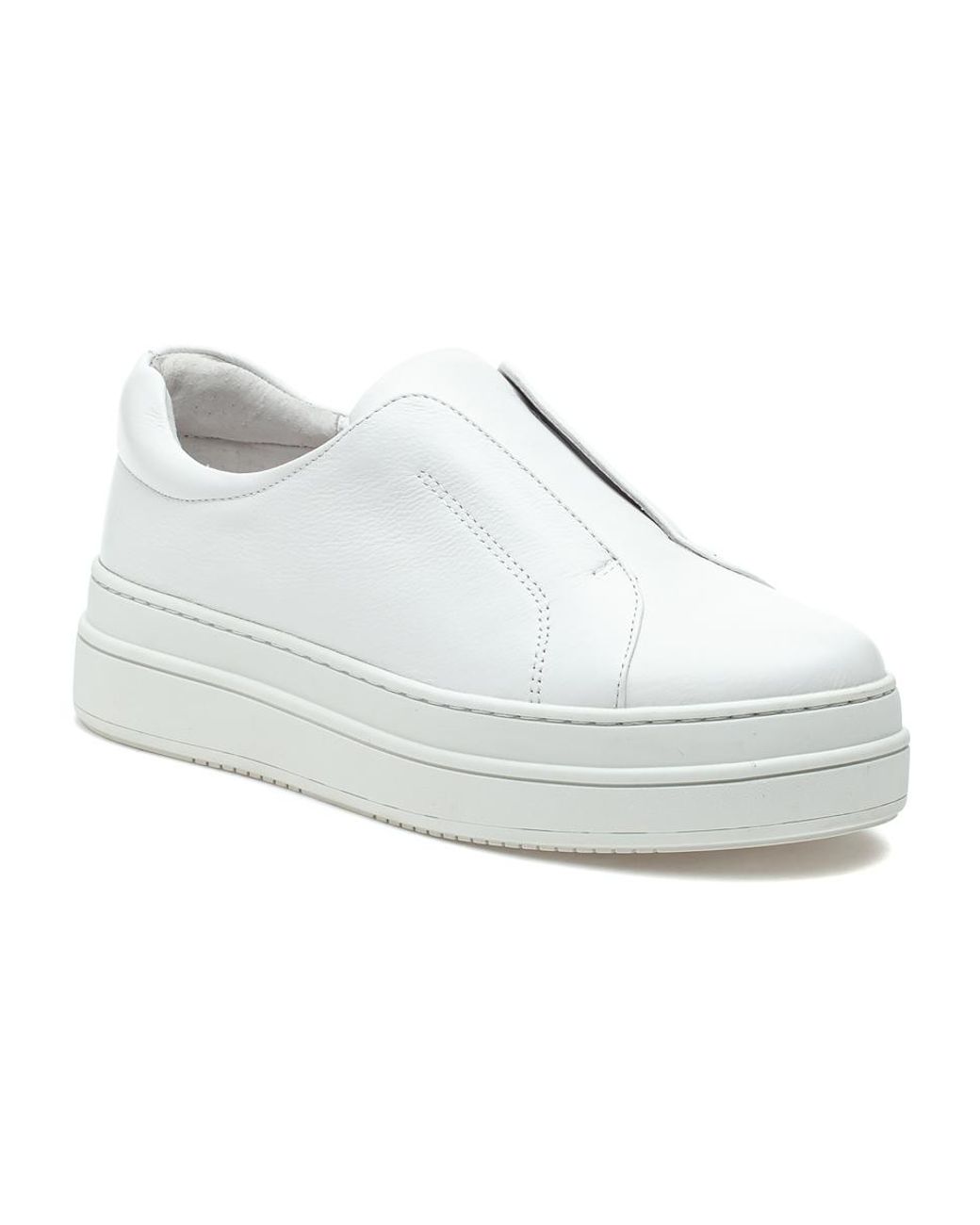 j slides sneakers white