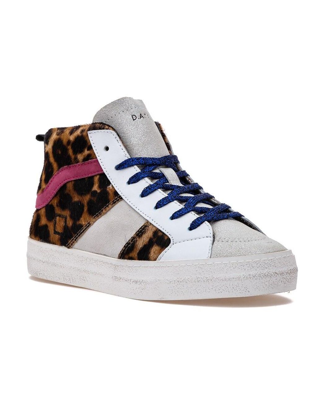 date sneakers leopard