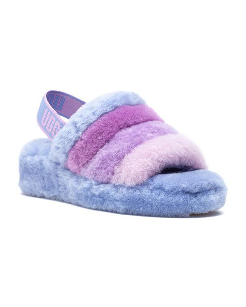 UGG Fluff Yeah Slide Cornflower in Purple Lyst