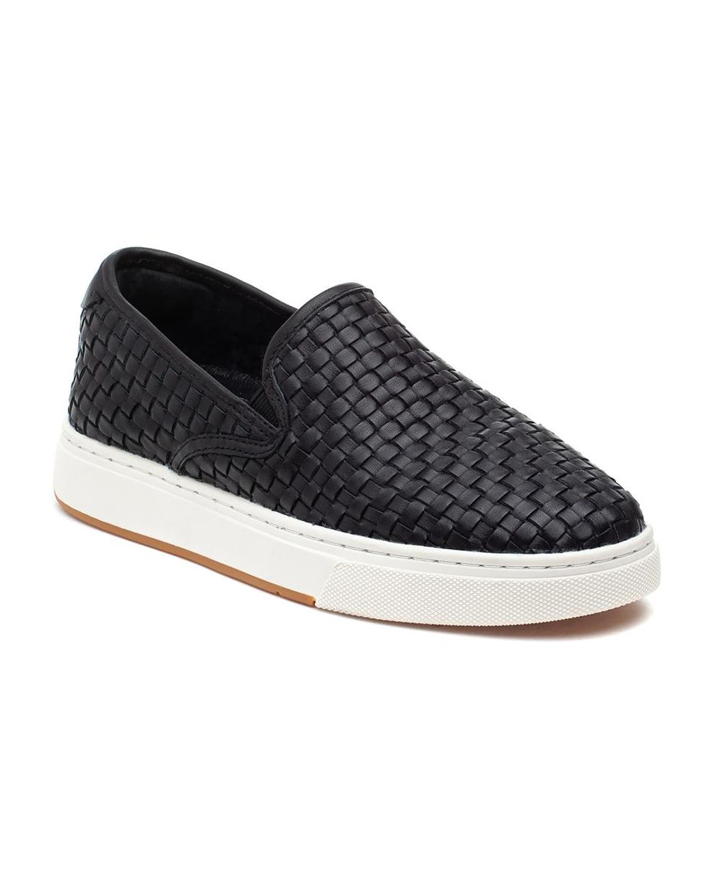 J Slides Justine Sneaker Black Leather Lyst