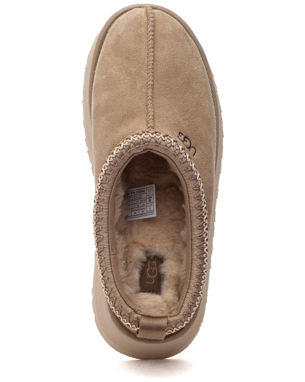 UGG Tazz Slipper Mustard Seed in Natural | Lyst