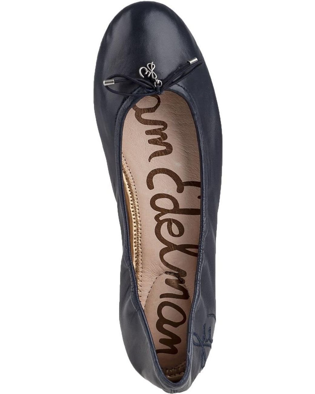 navy sam edelman flats