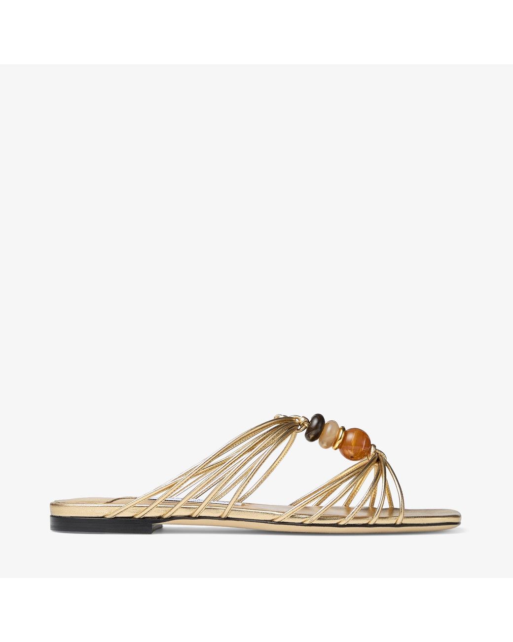 Jimmy Choo Natural Lova Mule Flat