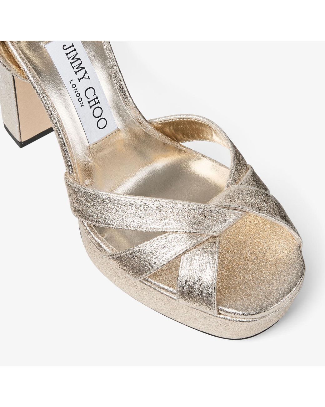 Jimmy Choo Metallic Kove 120