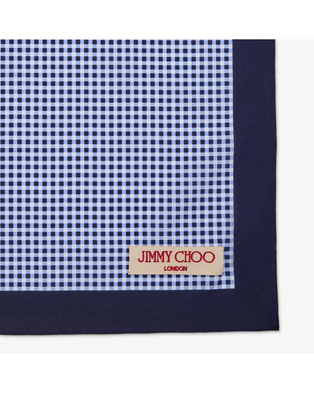 Jimmy Choo Blue Sula Bandana