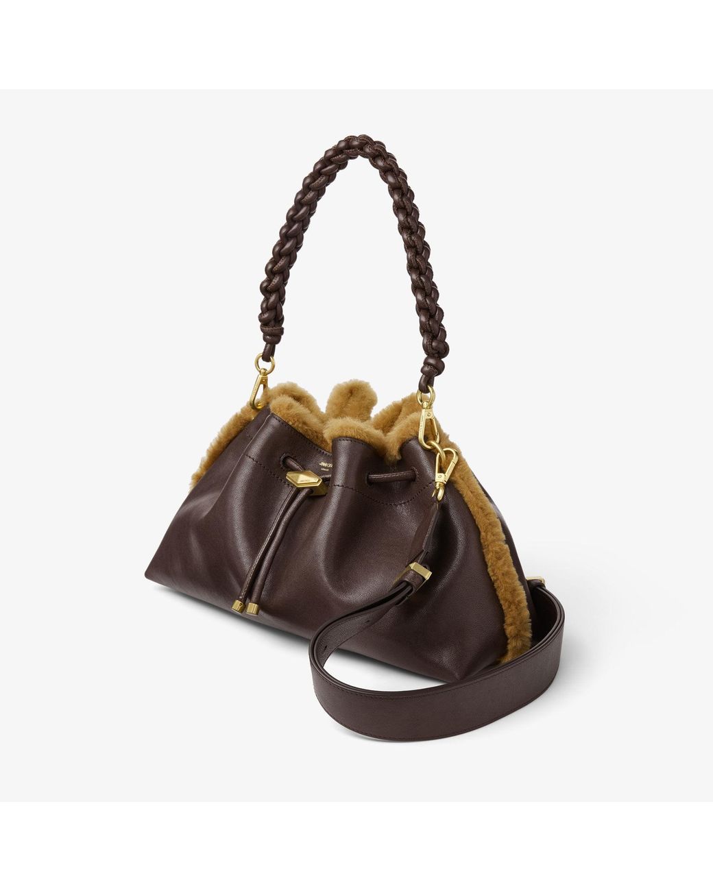 Jimmy Choo Brown Cinch Medium