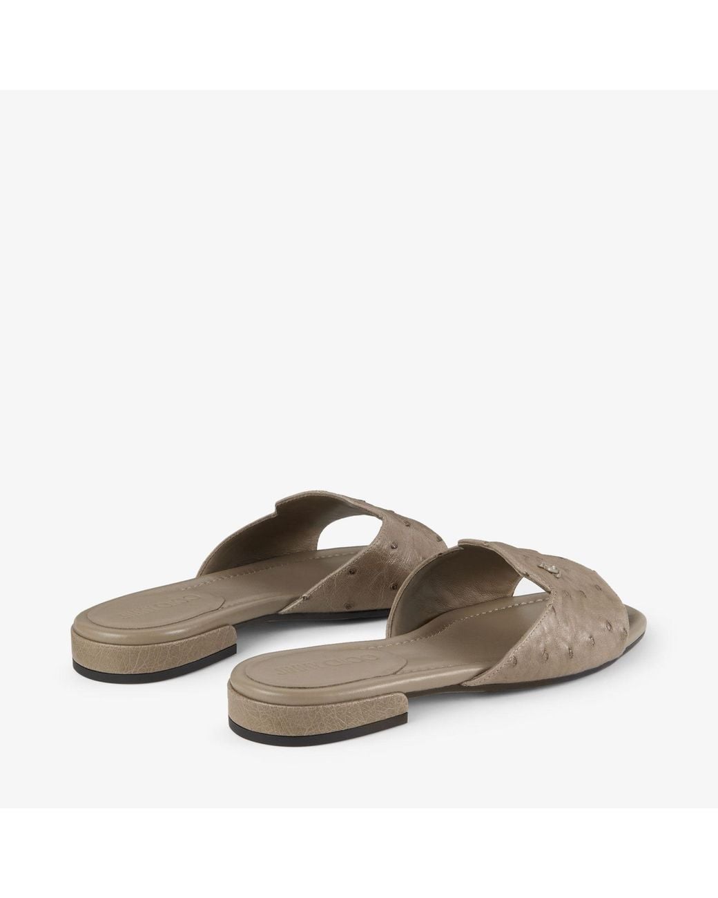 Jimmy Choo Natural Dina Flat