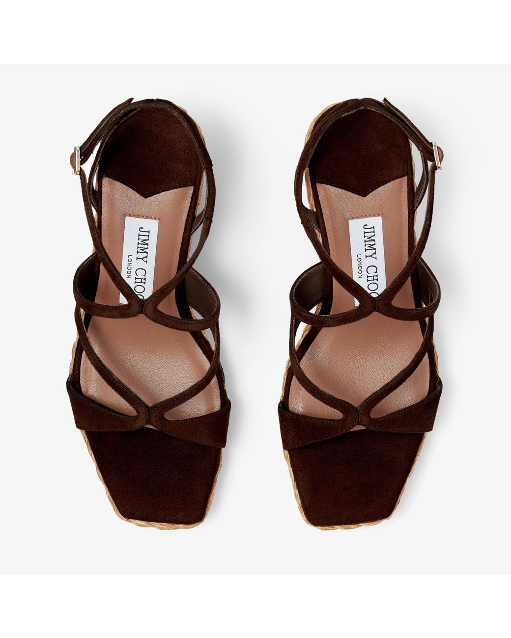 Jimmy Choo Brown Ayla 85