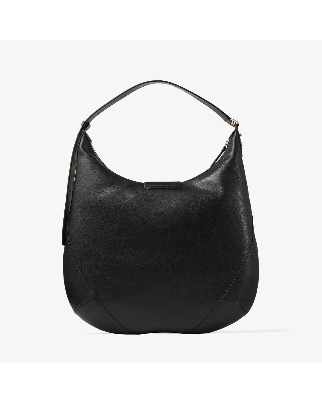 Jimmy Choo Black Bar Hobo Medium