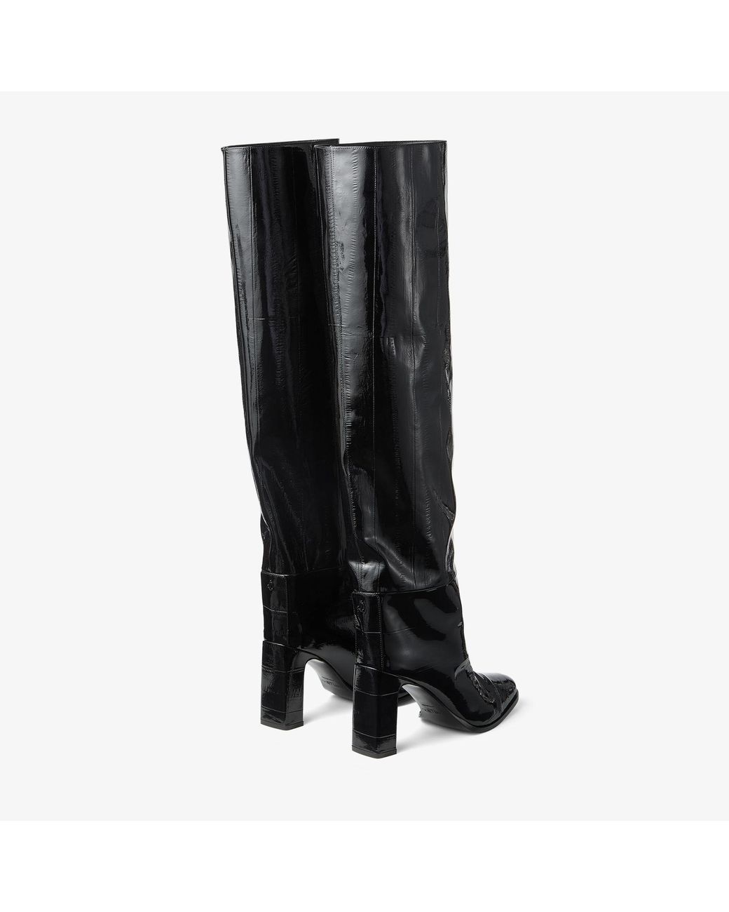 Jimmy Choo Black Caly Over The Knee 85