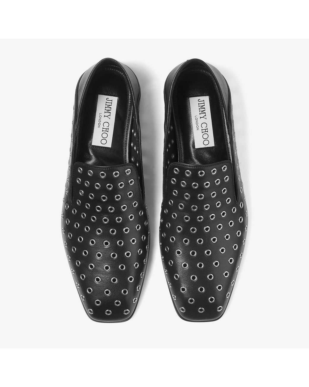 Jimmy Choo Black Eliot Slipper for men