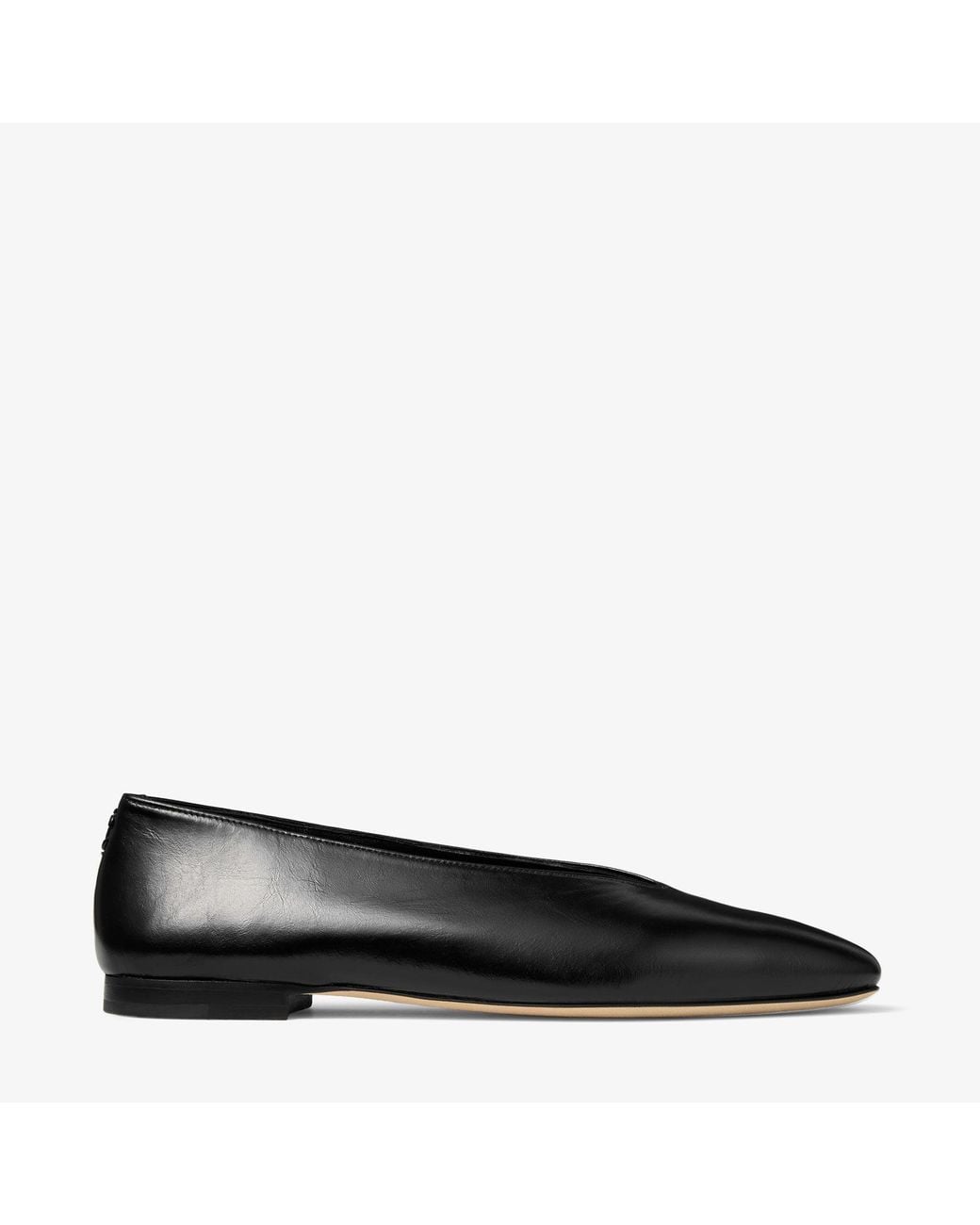 Jimmy Choo Black Margot Flat