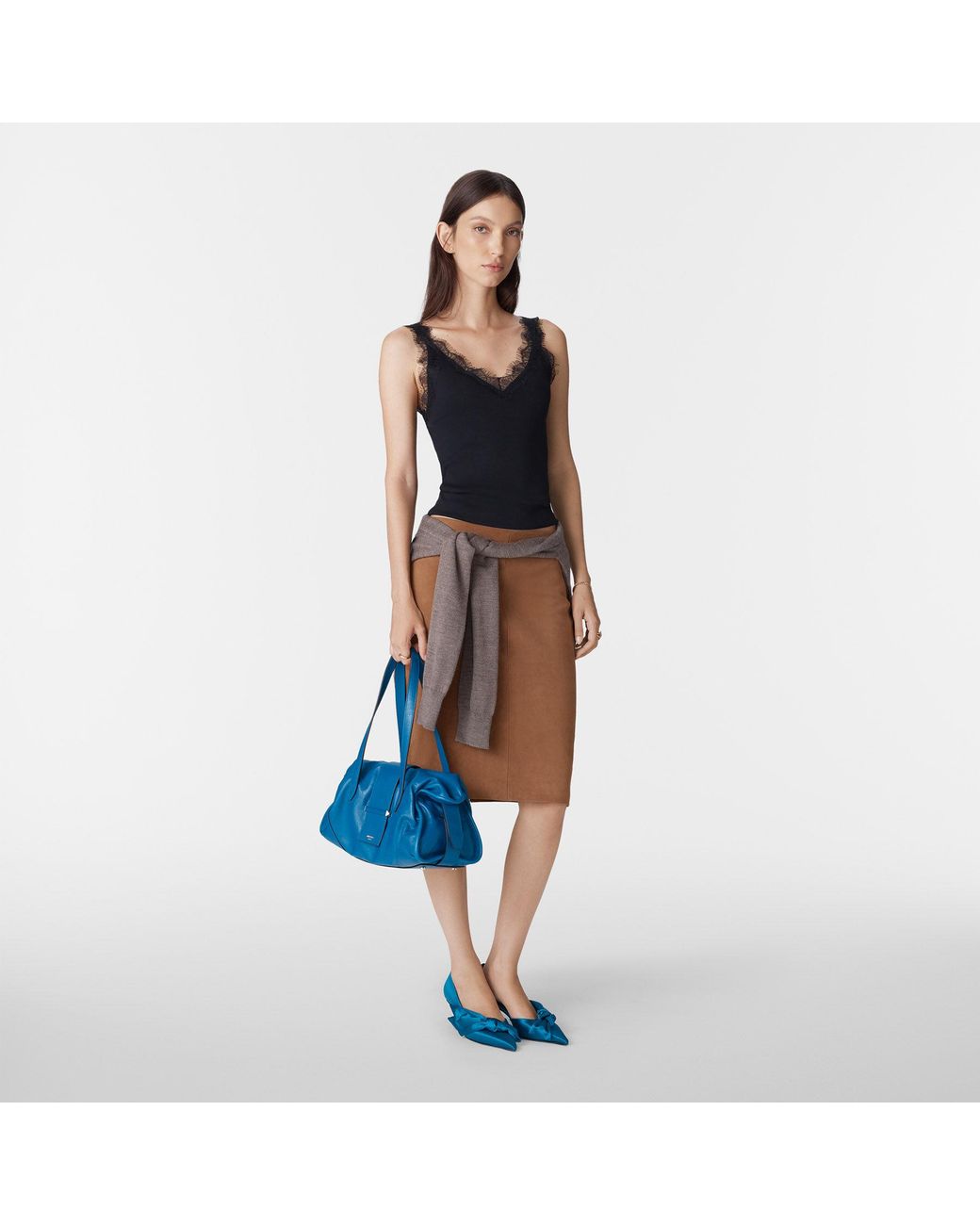 Jimmy Choo Blue Bar Holdall Medium