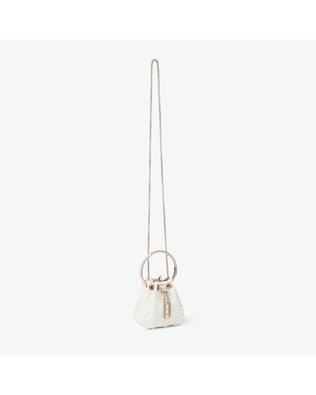 Jimmy Choo Metallic Micro Bon Bon