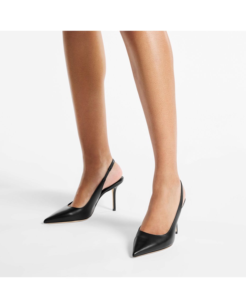 Jimmy Choo Black Love Sling Back 85