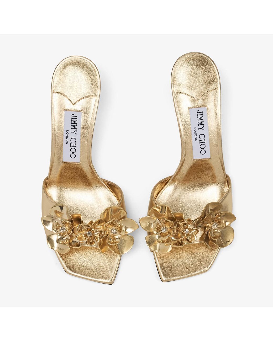 Jimmy Choo Natural Skye 70 Zea Flower