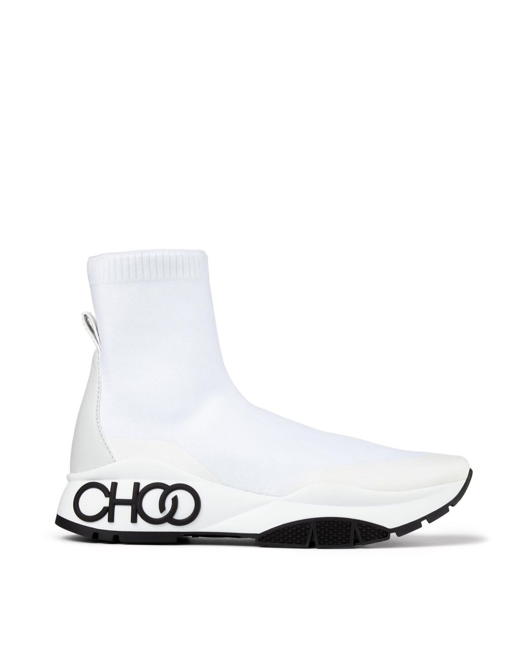 靴下・タイツ S210.5 JIMMY CHOO JC SOCKS 23 S069 1Size Jimmy Choo Raine Sock/f Sneakers in White | Lyst UK