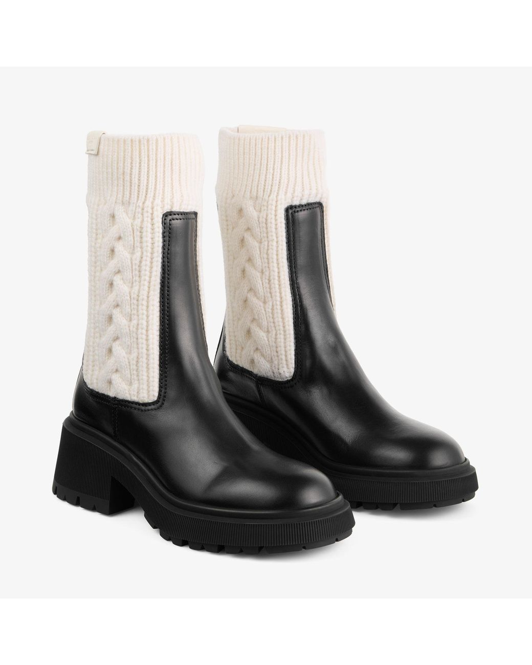 Tamia Flat Jimmy Choo en coloris Black