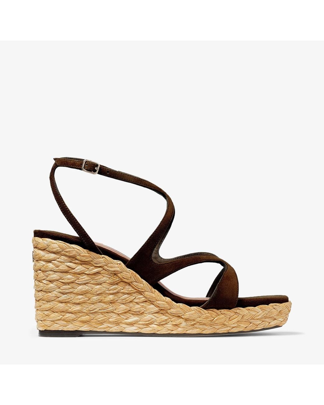 Jimmy Choo Brown Ayla 85