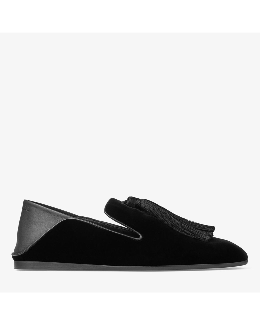 Jimmy Choo Black Eliot Slipper for men