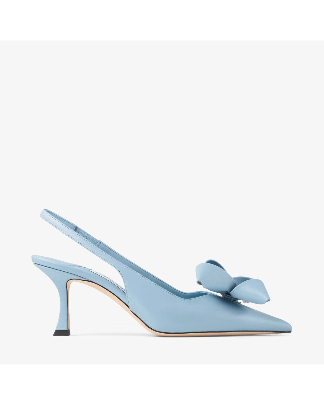 Jimmy Choo Staz Slingback 70 in Blue | Lyst